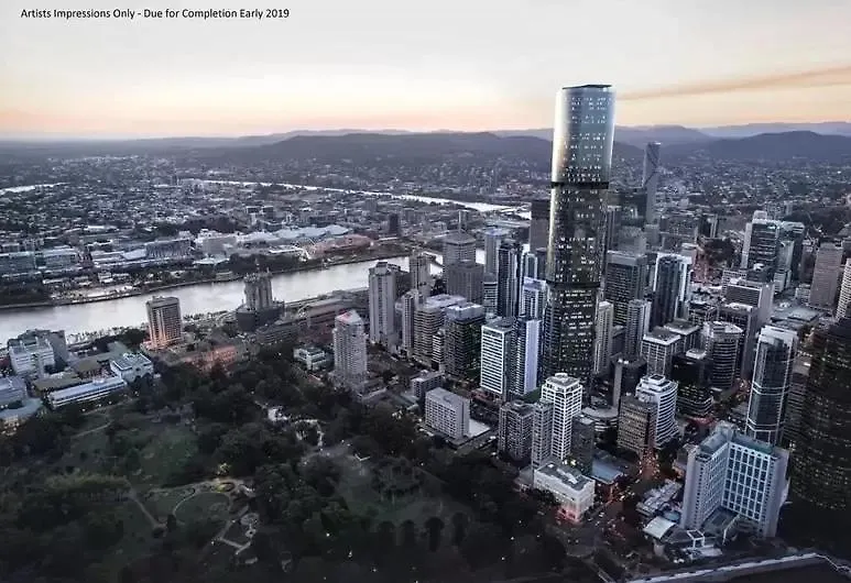 Modern Escape - Skytower 1B Apt In Brisbane Cbd